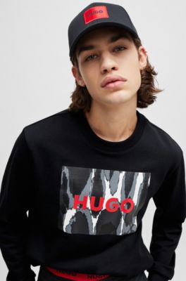 hugo-cotton-terry-sweatshirt-with-seasonal-logo-artwork