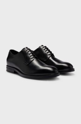 Dressletic leather Derby shoes , Black