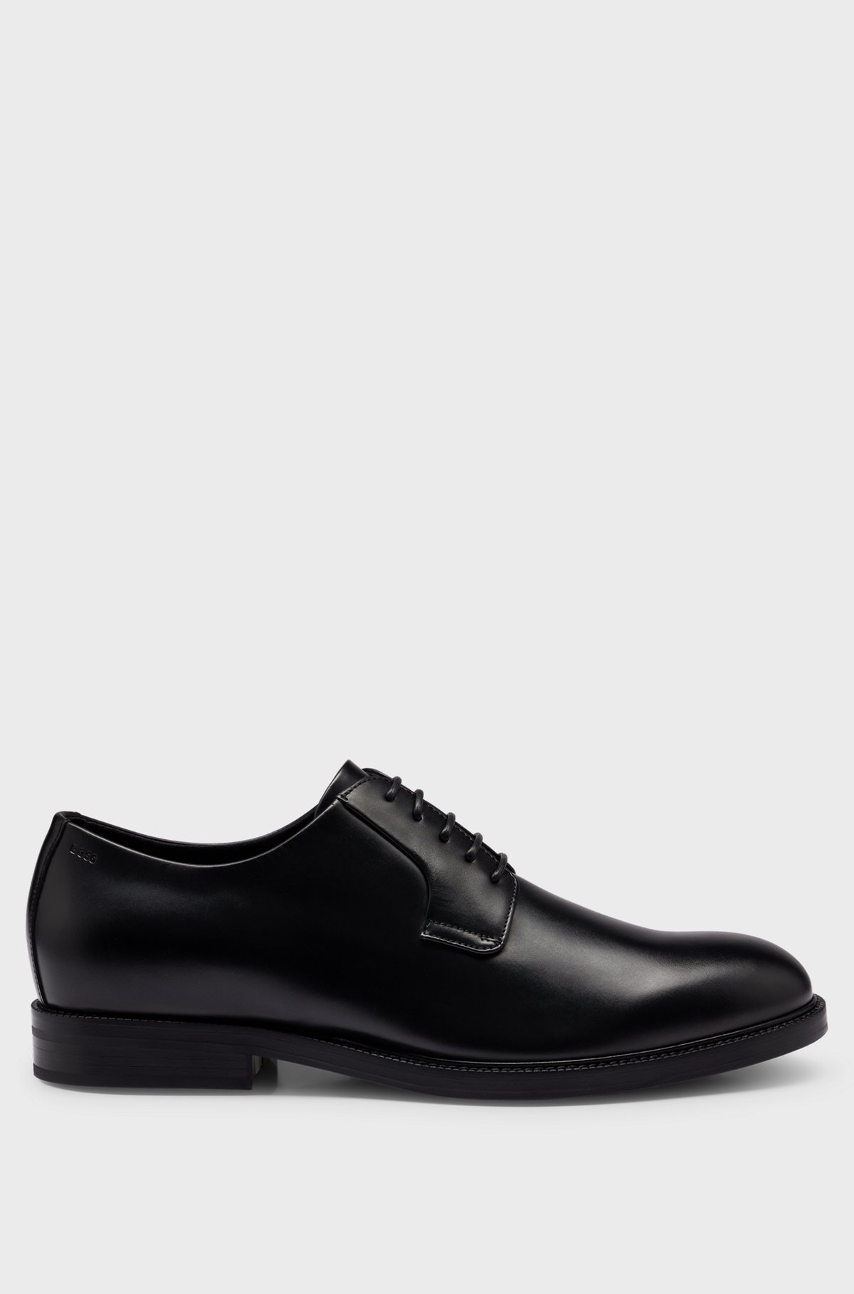 BOSS - Dressletic レザー ダービーシューズ - ブラック BOSS - Dressletic レザー ダービーシューズ - ブラック