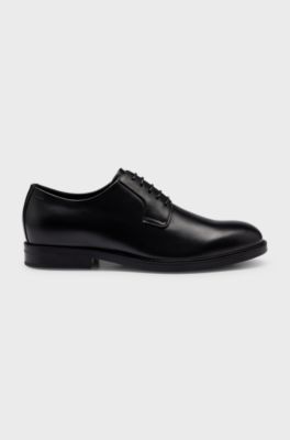 Dressletic leather Derby shoes , Black