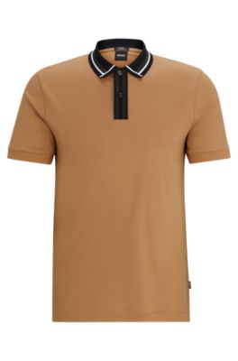 Hugo boss mercerized polo new arrivals