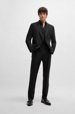 Elegant Black Suits for Men by HUGO BOSS Designer Menswear