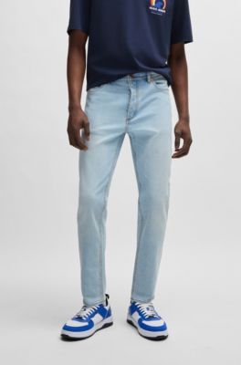 hugo boss tapered fit jeans