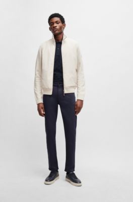 BOSS - Porsche x BOSS Poloshirt aus merzerisierter Baumwolle mit  