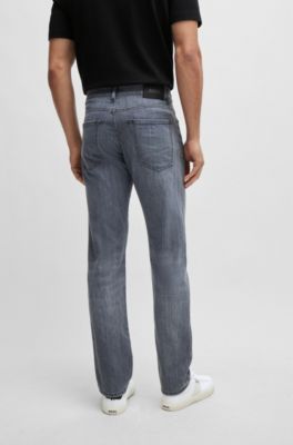 BOSS - Blaue Slim-Fit Jeans aus bequemem Stretch-Denim