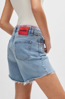 Hugo Boss Blue Denim Shorts main image 0