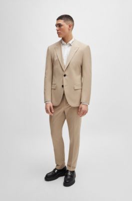 HUGO Slimfit shirt with piped collar and cuffs