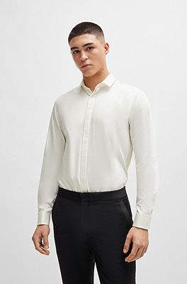 Extra slim fit 2024 button down shirts