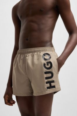 Short De Bain Garçon 3-12 Ans - Séchage Rapide, Taille Réglable, Sans Doublure Maille, Motifs Fun