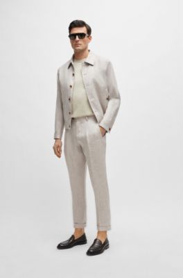 hugo boss silk shirt
