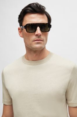 hugo boss silk shirt
