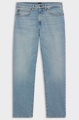 Maine regular-fit jeans in blue comfort-stretch denim, Blue