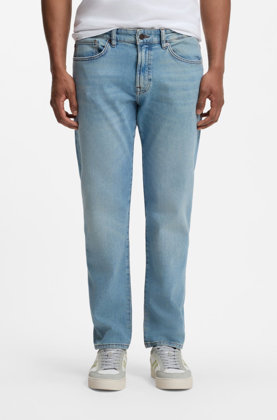 Maine regular-fit jeans in blue comfort-stretch denim