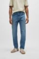 Regular-fit jeans van comfortabel blauw stretchdenim, Blauw