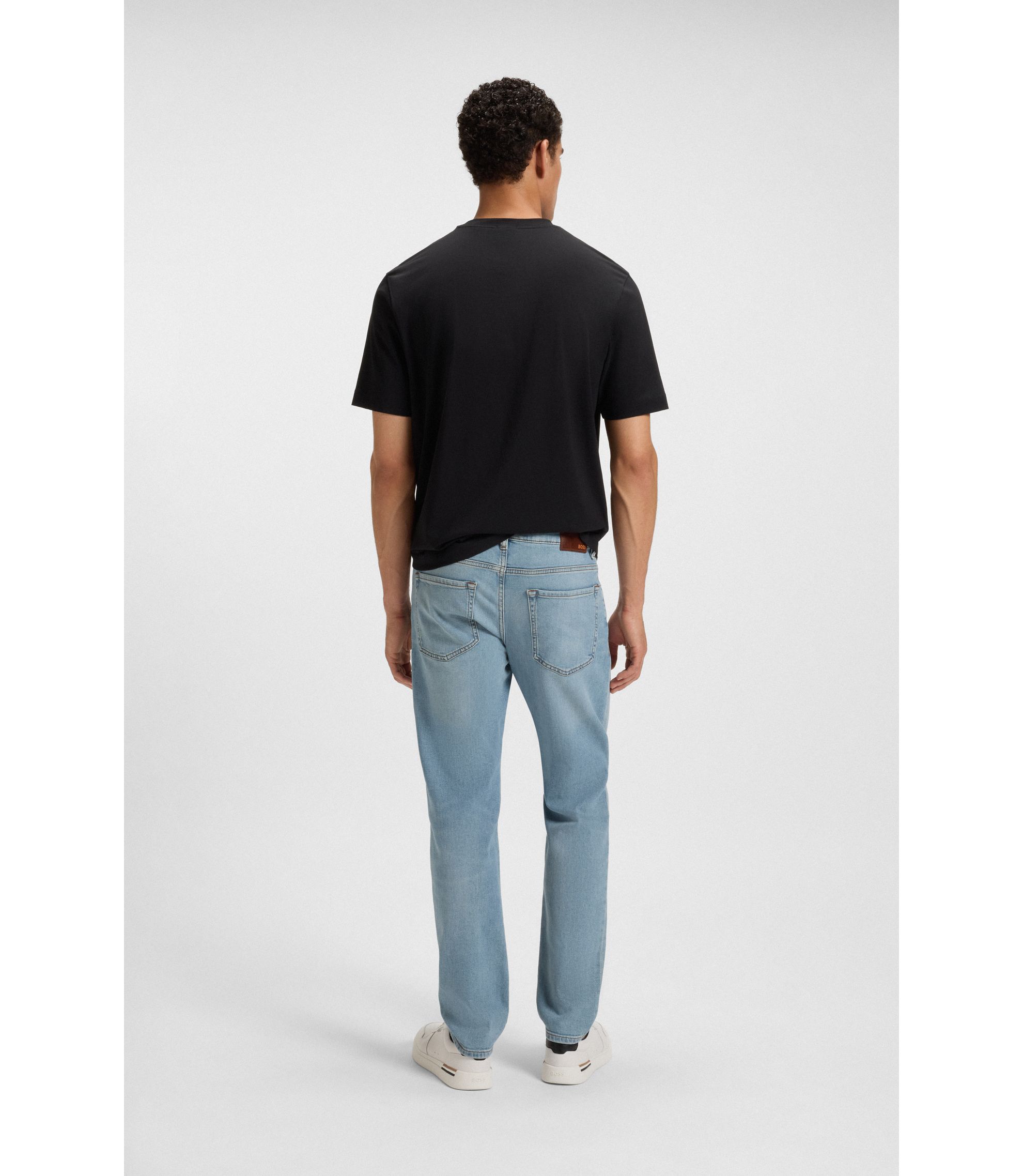 BOSS - Maine レギュラーフィットジーンズ ブルー コンフォート