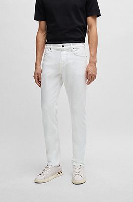 White colour jeans for sales mens