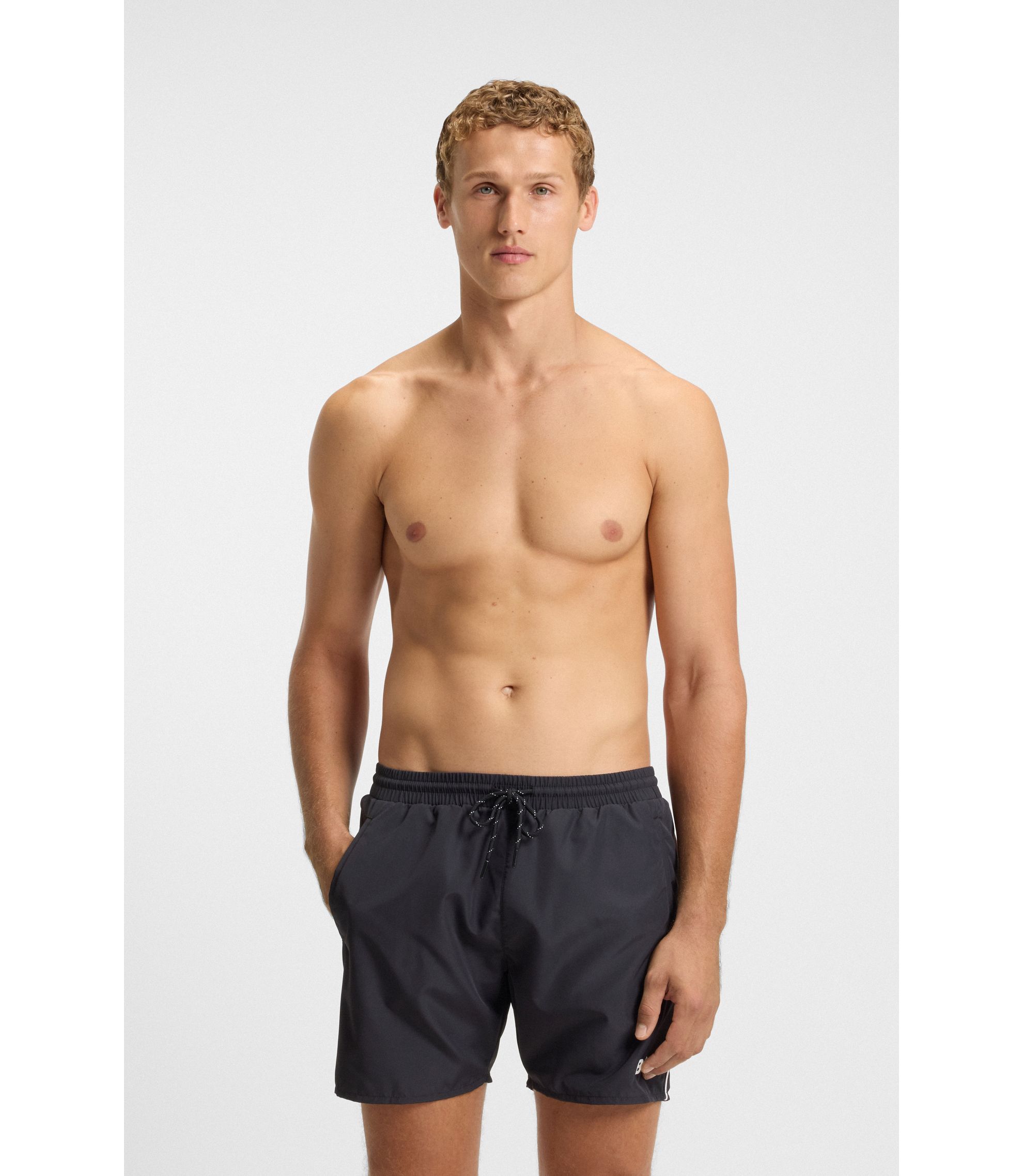 ○★新品未使用　BOSS（ボス）　リコ　スイムショーツ　S　ブラック BOSS - BOSS x ASSOS はっ水 カーゴショートパンツ リフレクター