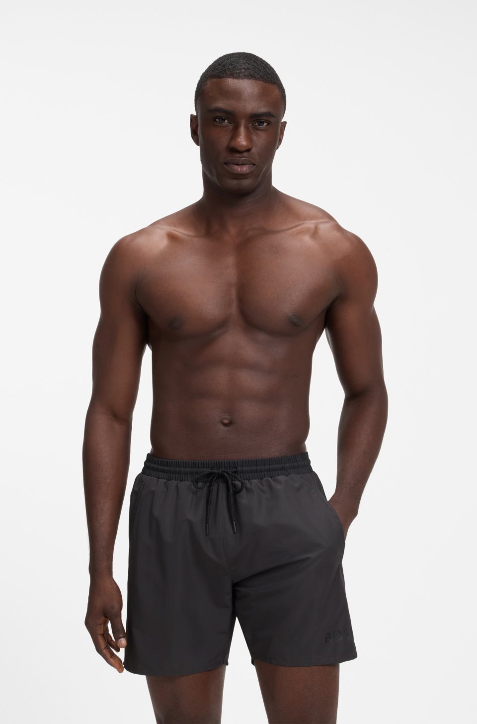 Logo swim shorts