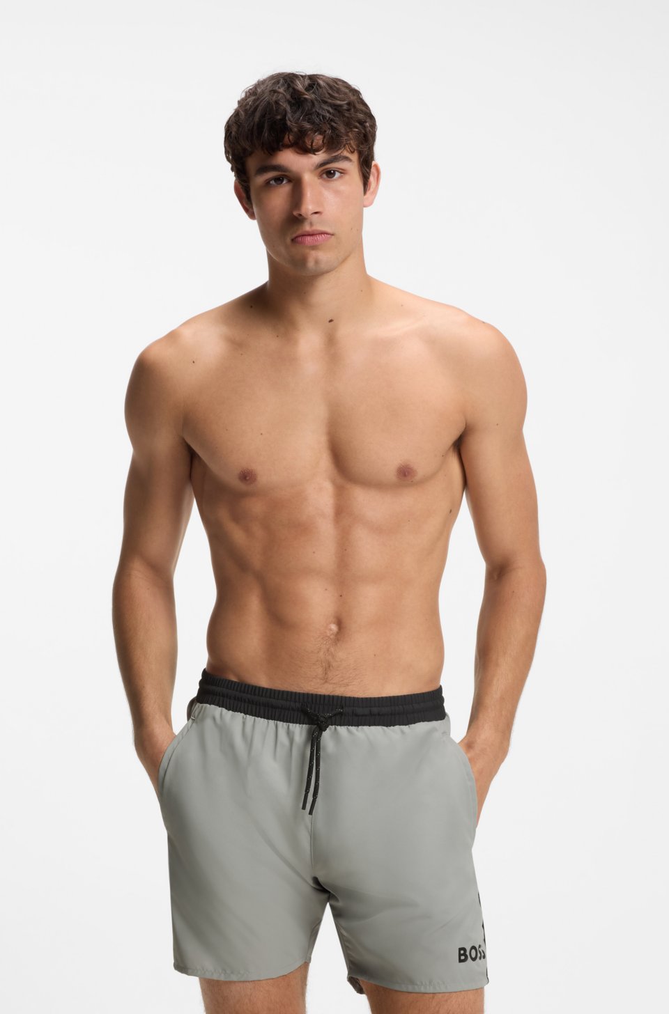 Logo swim shorts