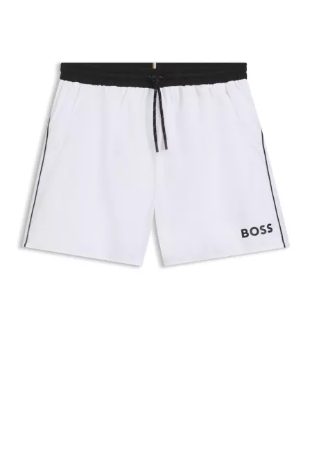 Logo swim shorts