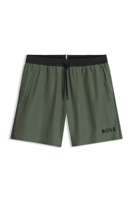 Logo swim shorts