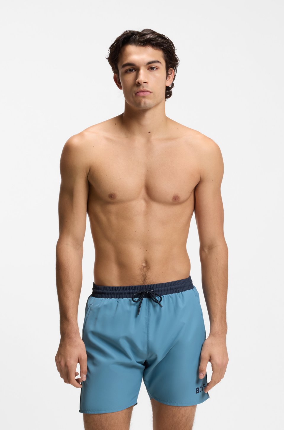 Logo swim shorts