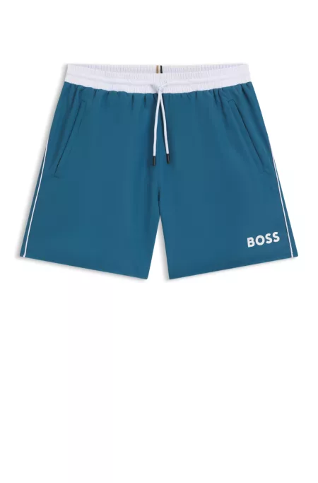 Logo swim shorts