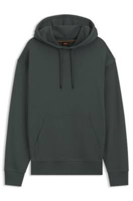 Cotton-terry hoodie with logo print 4