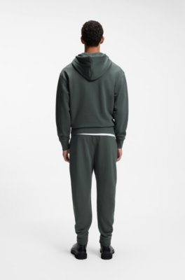 Cotton-terry hoodie with logo print 3