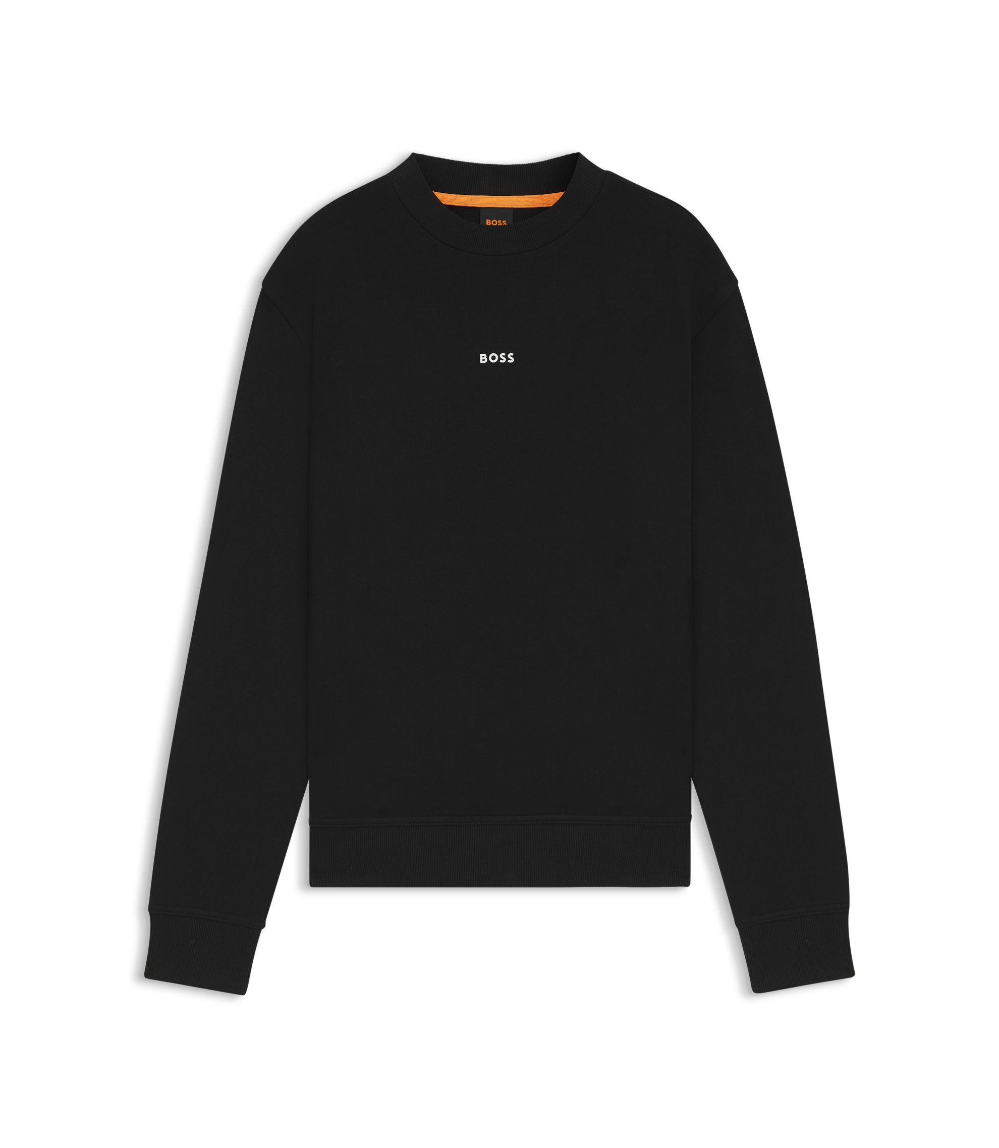 BOSS - リラックスフィット スウェットシャツ コットンテリー