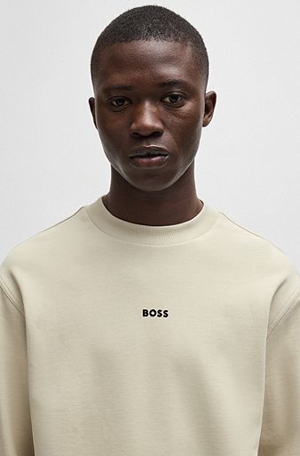 HUGO BOSSベージュMenスウェット HUGO BOSSベージュMenスウェット