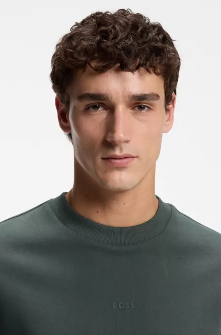 Sweat en molleton avec logo imprimé