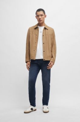 HUGO BOSS リバーシブル　ジャケット　46 キャメル HUGO BOSS リバーシブル ジャケット 46 キャメル HUGO BOSS