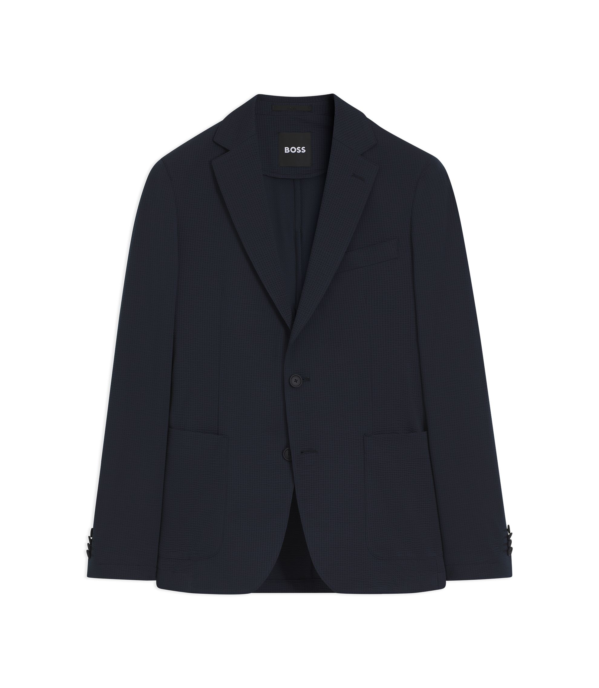 BOSS - スリムフィットジャケット パフォーマンスストレッチ シア