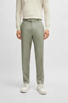 CONFECTION / Pantalon De Costume Coupe Classique Pour Homme