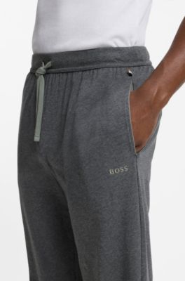 Cuffed tracksuit bottoms, Dark Grey