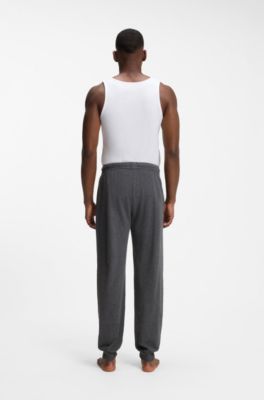 Cuffed tracksuit bottoms, Dark Grey
