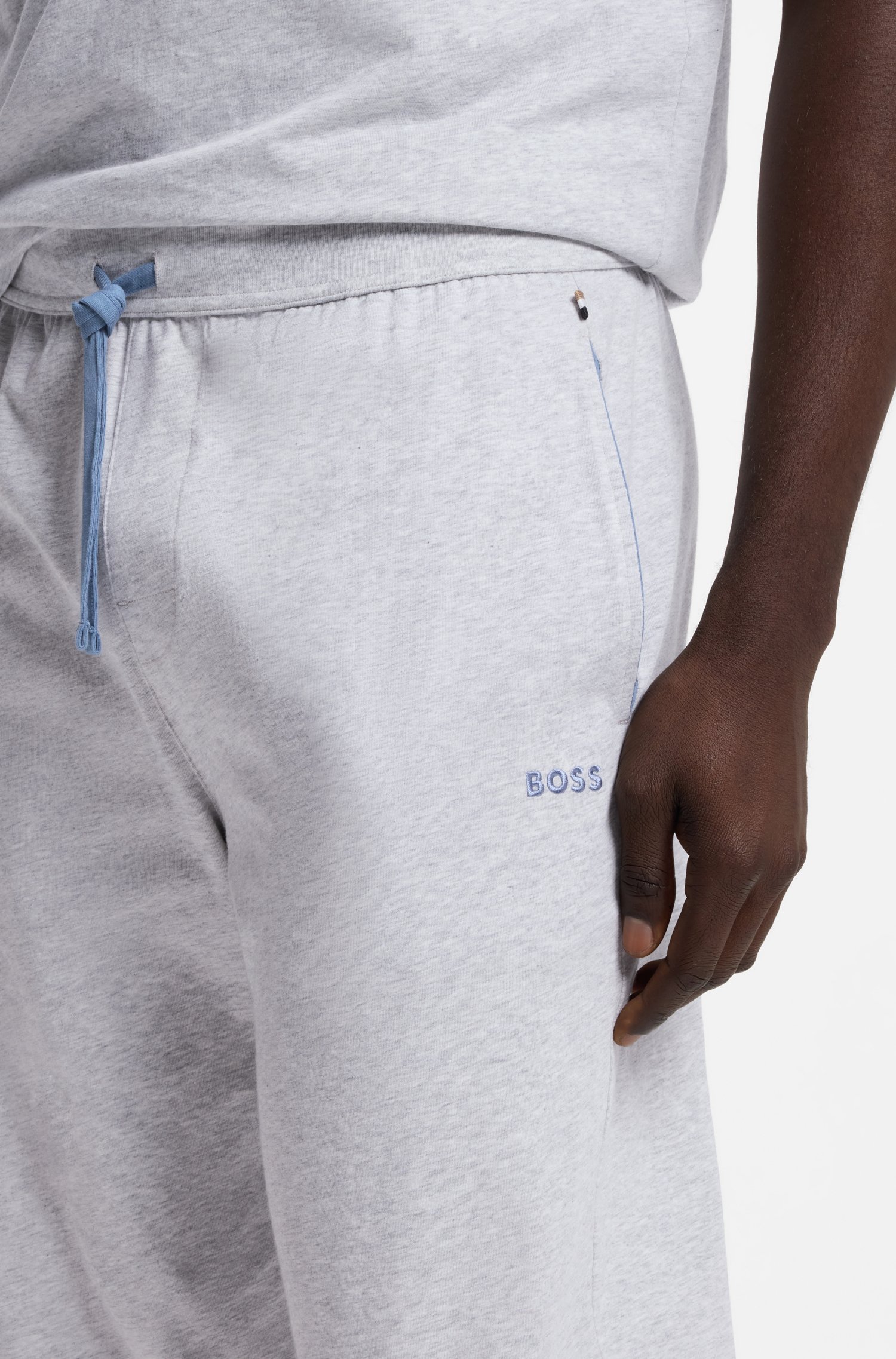 Boss Cuffed tracksuit bottoms pyjamas & nattlinnen herr – bild 3