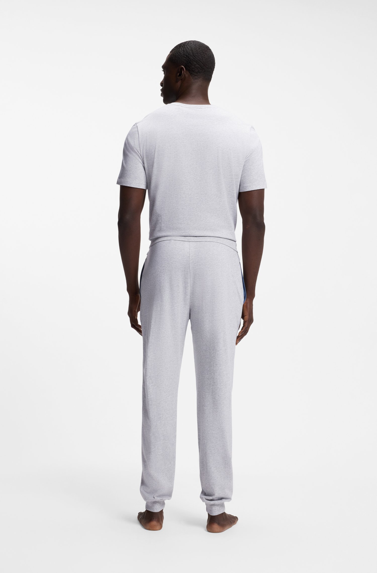 Boss Cuffed tracksuit bottoms pyjamas & nattlinnen herr – bild 2