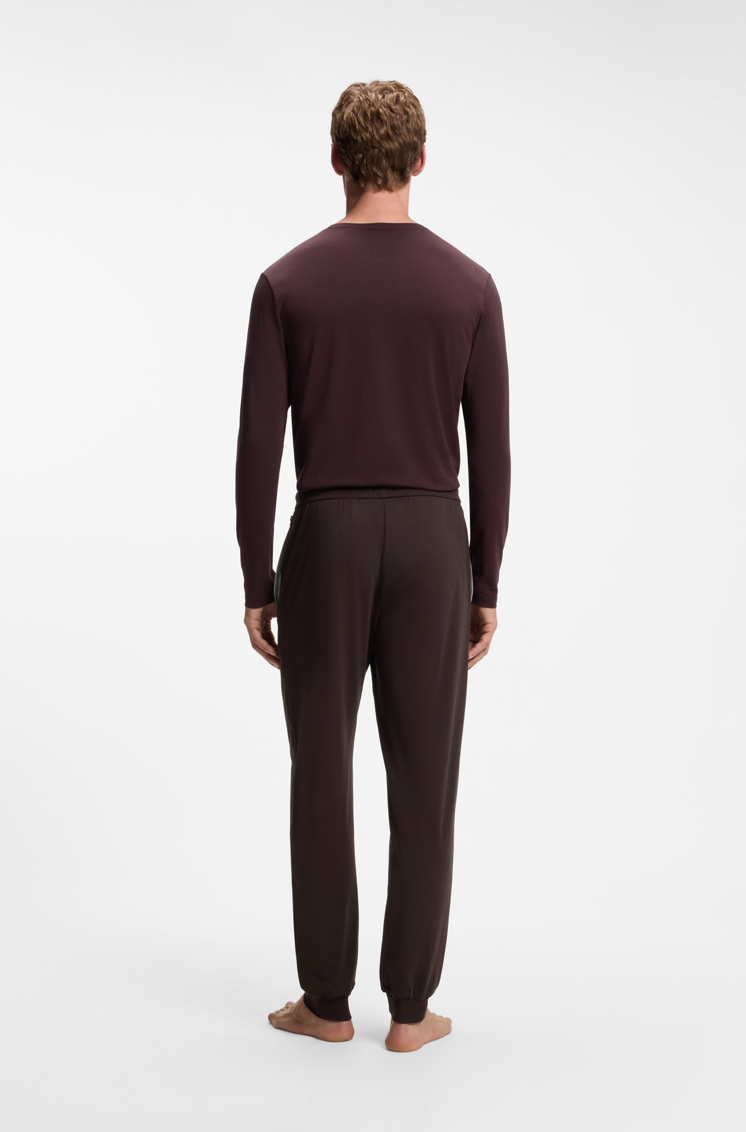 Boss Cuffed tracksuit bottoms pyjamas & nattlinnen herr – bild 2