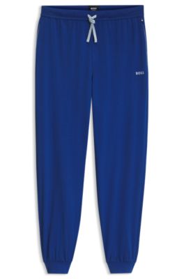 Cuffed tracksuit bottoms, Blue