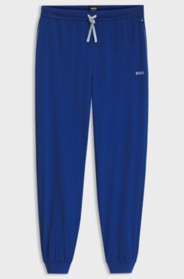 Cuffed tracksuit bottoms, Blue