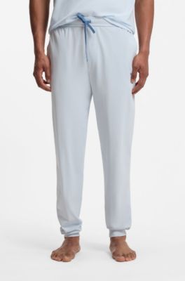 Cuffed tracksuit bottoms, Light Blue
