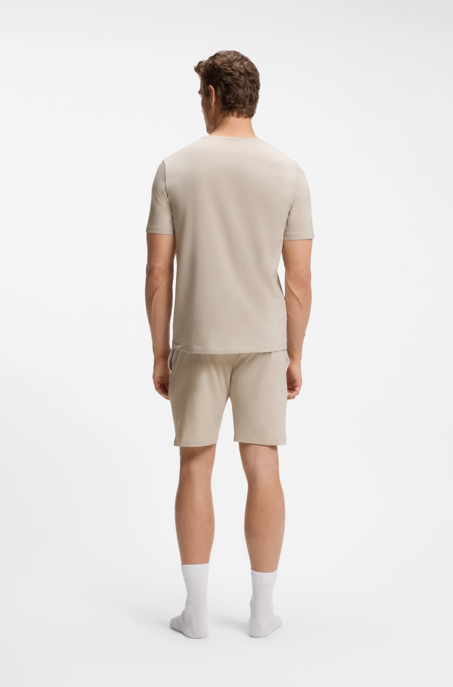 Boss Stretch-cotton T-shirt herr – bild 2