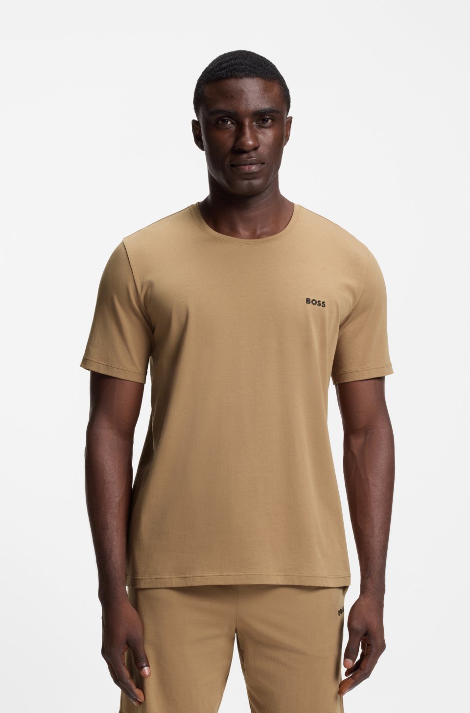 Stretch-cotton T-shirt