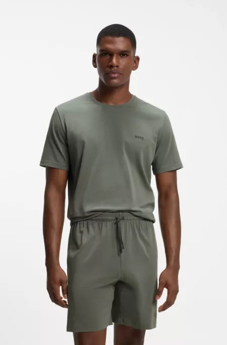 T-Shirt aus Stretch-Baumwolle