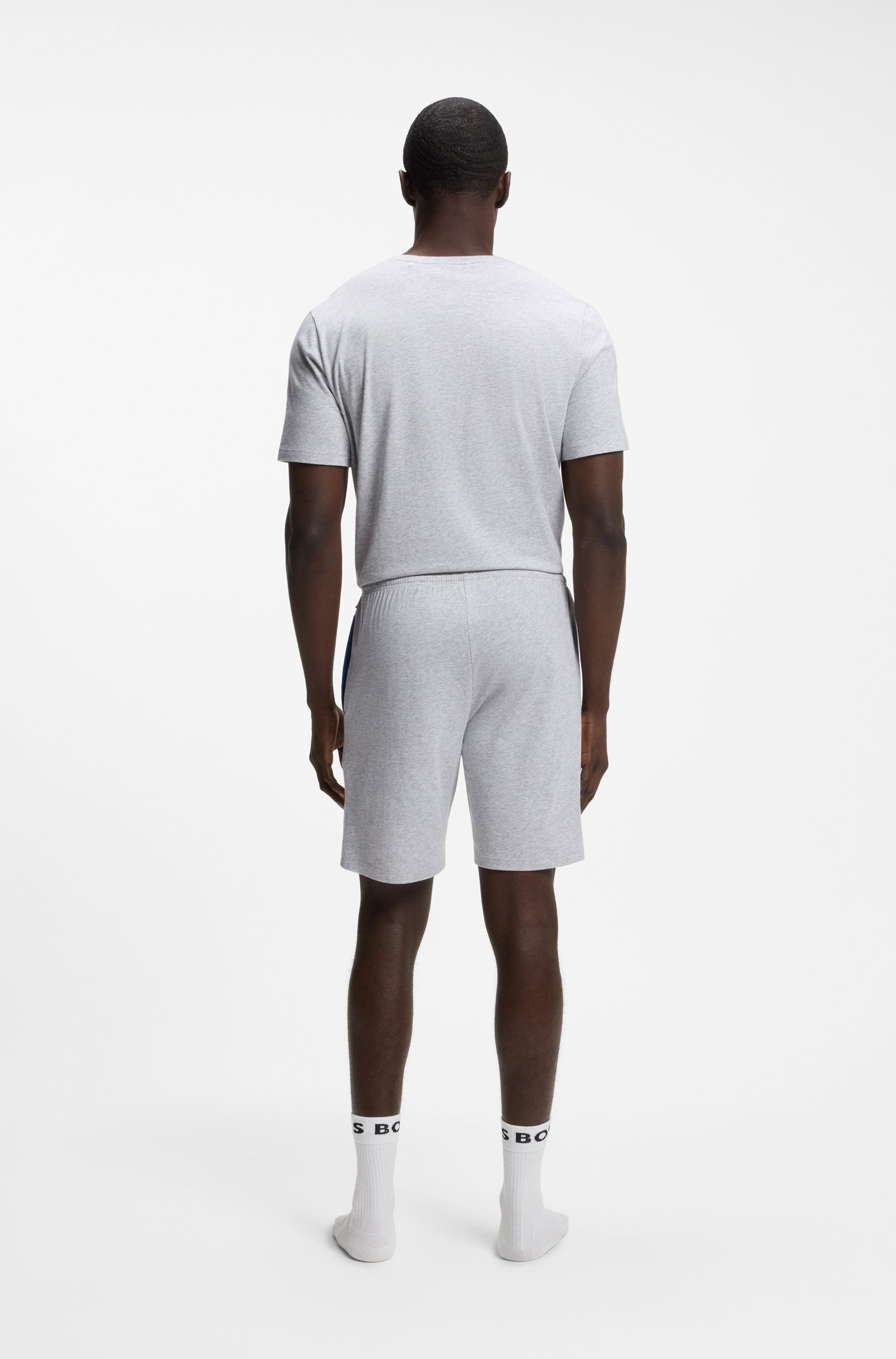 Boss Stretch-cotton shorts herr – bild 2