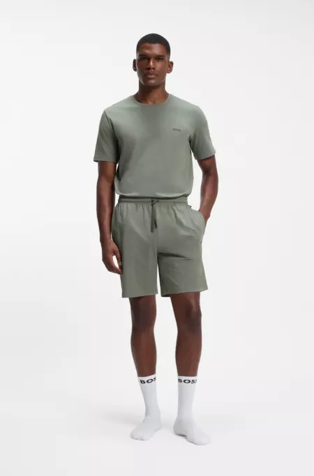 Short en coton stretch