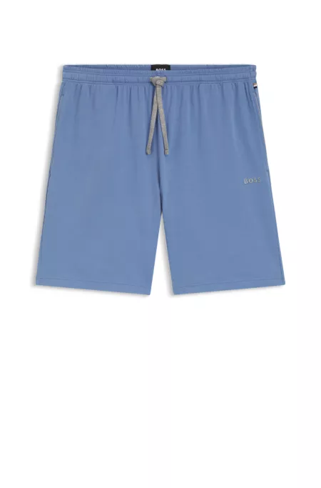 Stretch-cotton shorts