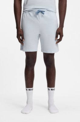 Stretch-cotton shorts